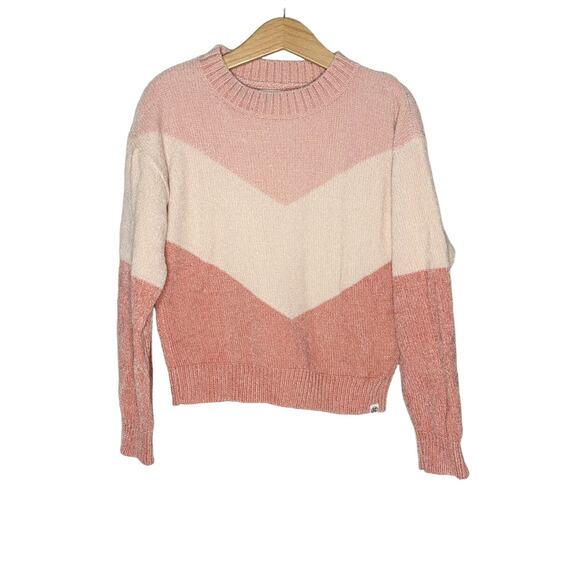 Sovereign Code Pink Chenille Sweater - Picture 1 of 5